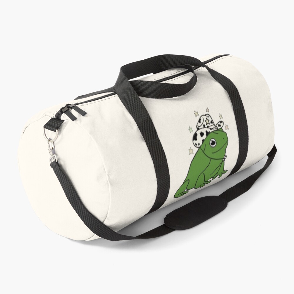 Frog with a cowboy hat ★ Duffle Bag