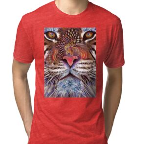 eye of the tiger shirt women's