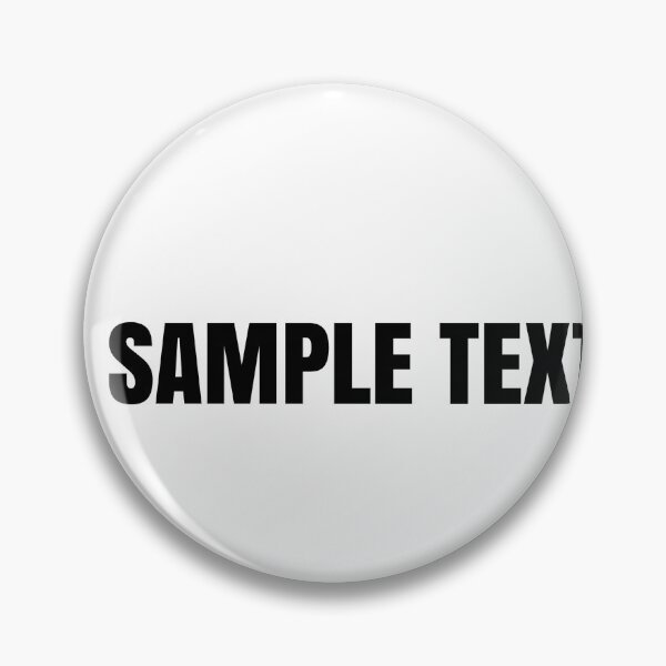 Item preview, Sample Text Black Logo designed and sold by ArtistUpsale.