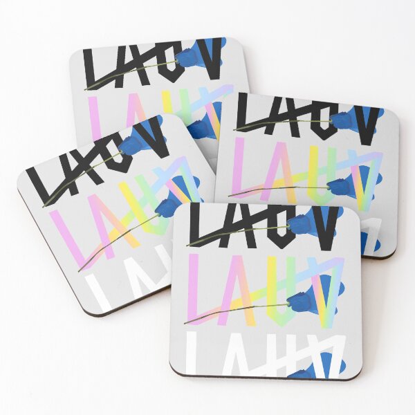 Item preview, lauv blue flower sticker pack designed and sold by kingofmyheart.