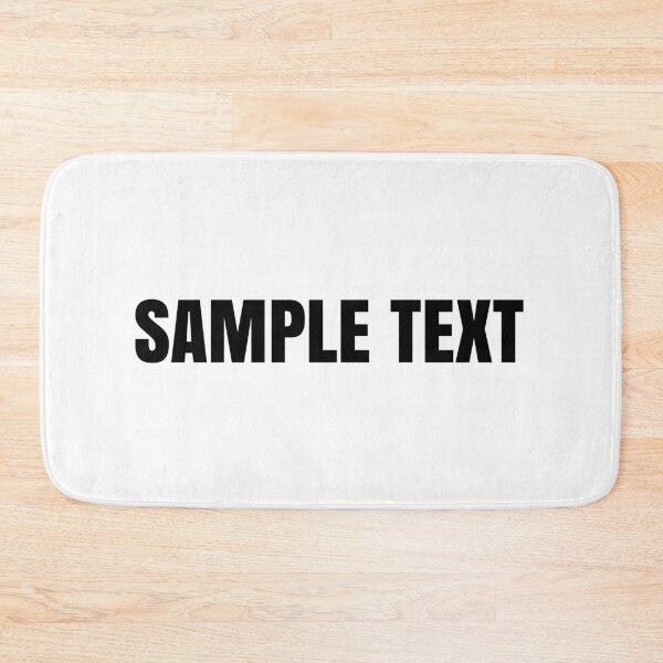 Item preview, Sample Text Black Logo designed and sold by ArtistUpsale.
