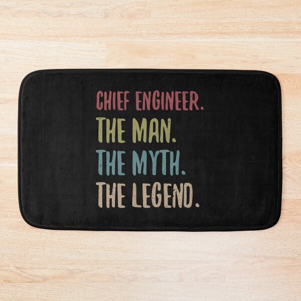 Item preview, CHIEF ENGINEER THE MAN THE MYTH THE LEGEND designed and sold by sayedul987034.