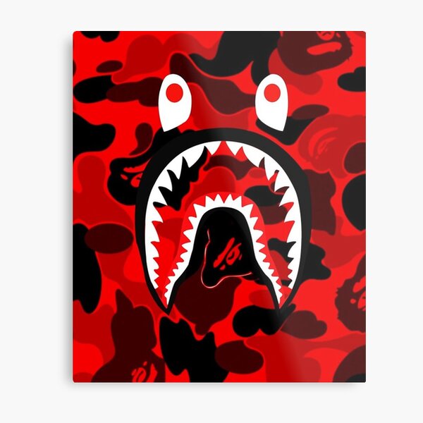 Bape Metal Prints | Redbubble