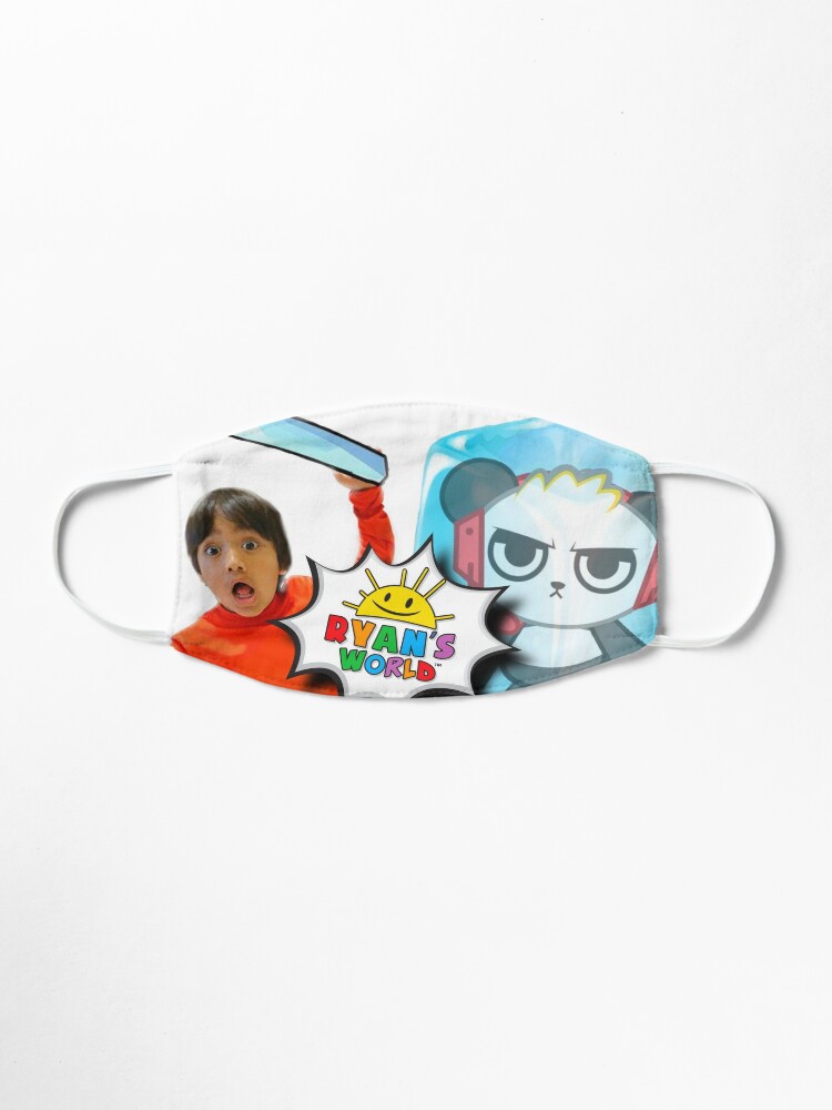 Ryan S World Ryan And Combo Panda Mask By Acp9846 Redbubble - ryans toy review roblox character