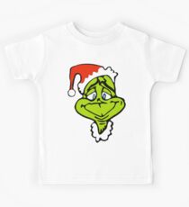 Santa The Grinch Christmas Kids Tee