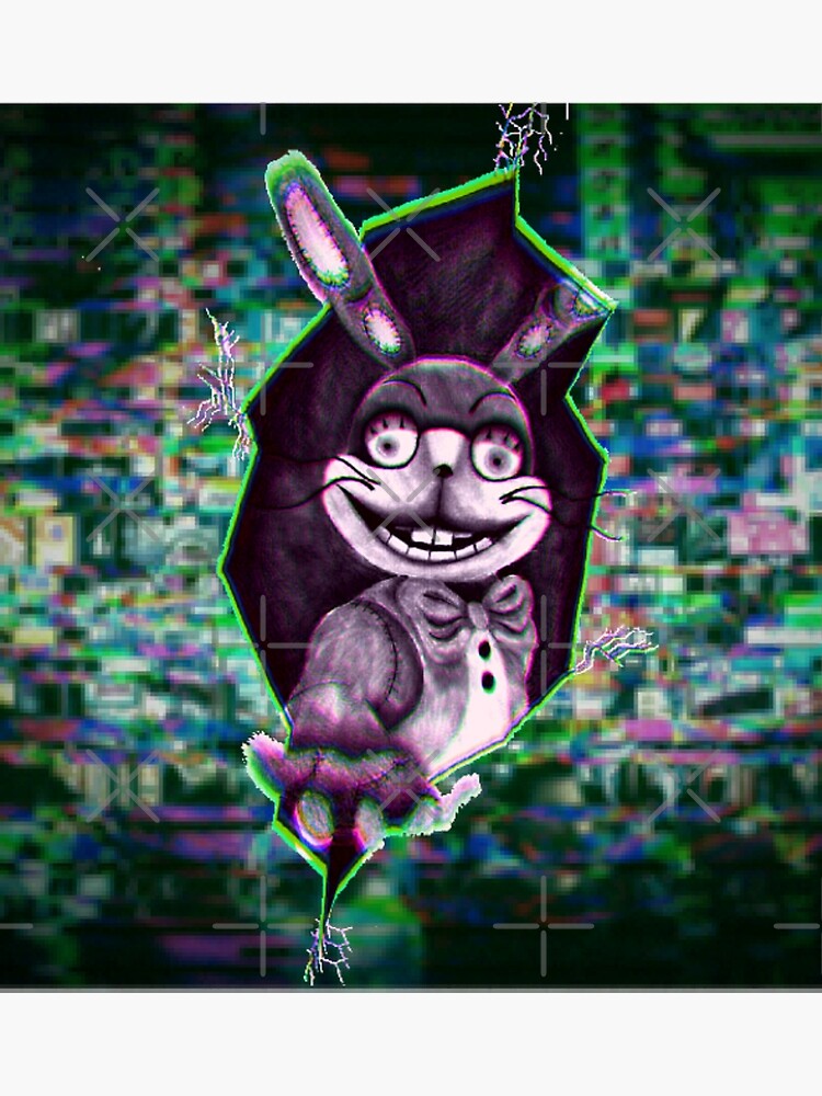 Five nights at Freddie's Glitchtrap  Art Print for Sale by Louaffi Shop