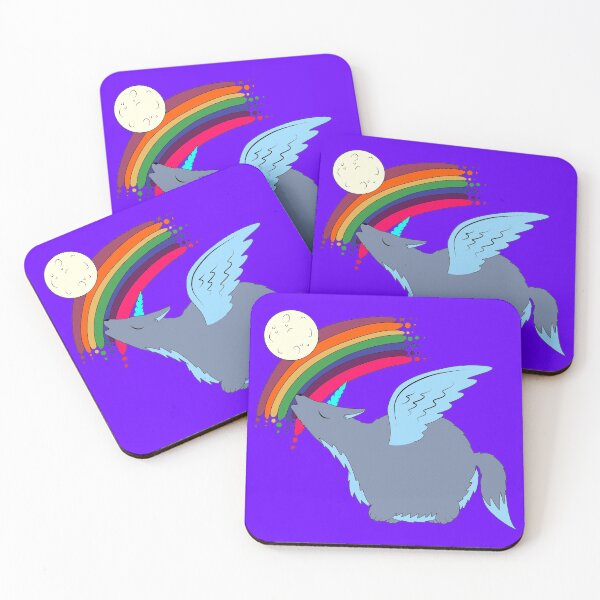 Item preview, Howling Wolficorn designed and sold by Melanie Jeyakkumar.