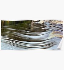 Water Curves Poster