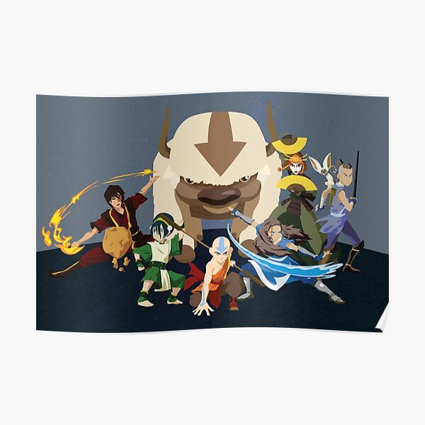 Avatar Gaang - Team Avatar Poster