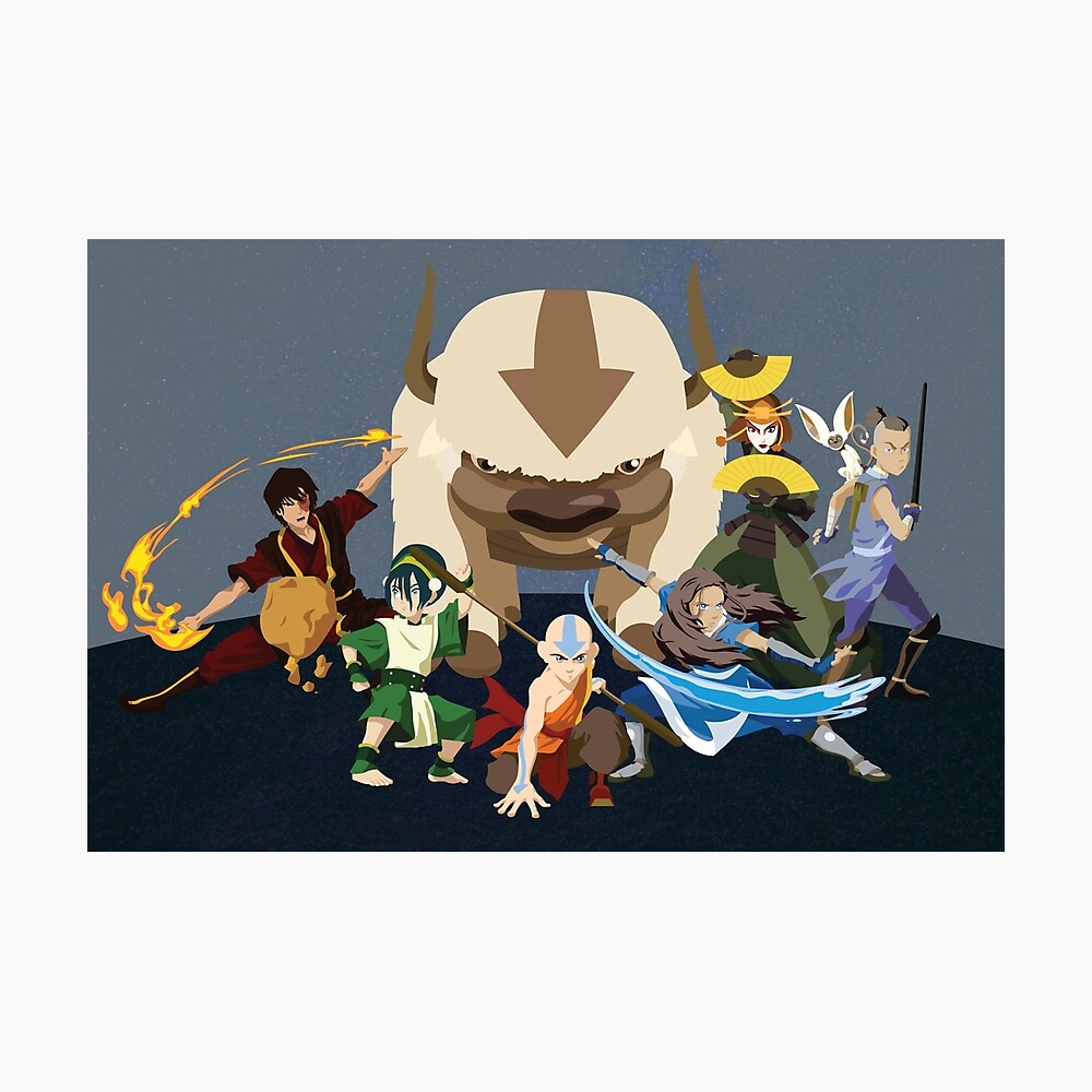  HGHGHG Avatar The Last Airbender Collage Welcome