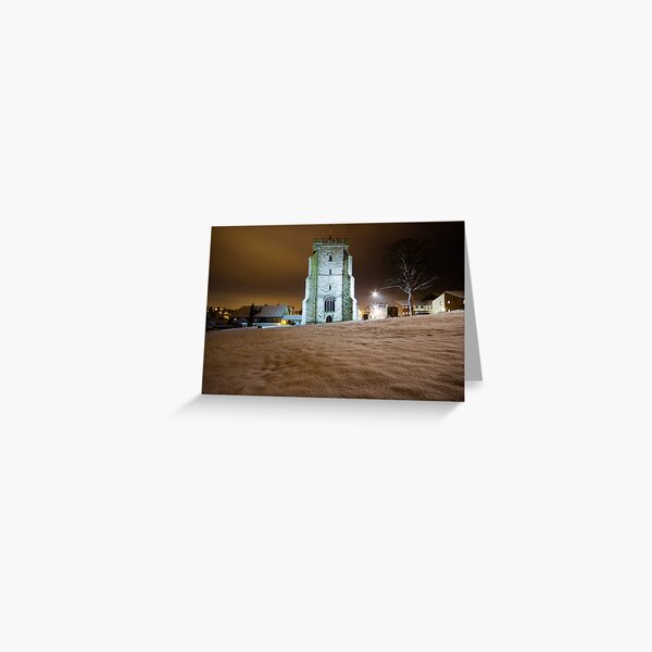 St Marys Church, Eastbourne, Old Town Greeting Card