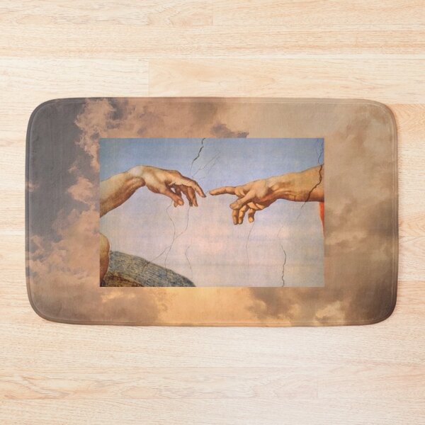 Item preview, Michelangelo Fingers of the Creation of Adam Cloudscape  designed and sold by Freshfroot.