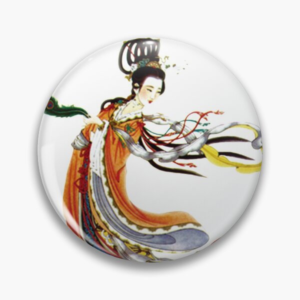 Artikelvorschau, China Kunstdruck - Allegorie junge chinesische Frau orange entworfen und verkauft von Kallandra.