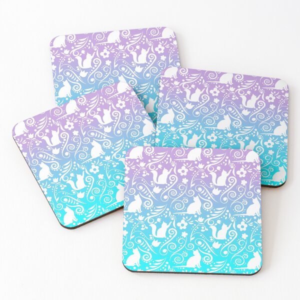 Item preview, Cat and Flowers - Misty Dream RS (Dreamy Fantasy Collection) designed and sold by CreativityRoams.