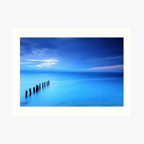 Into the Blue Art Print