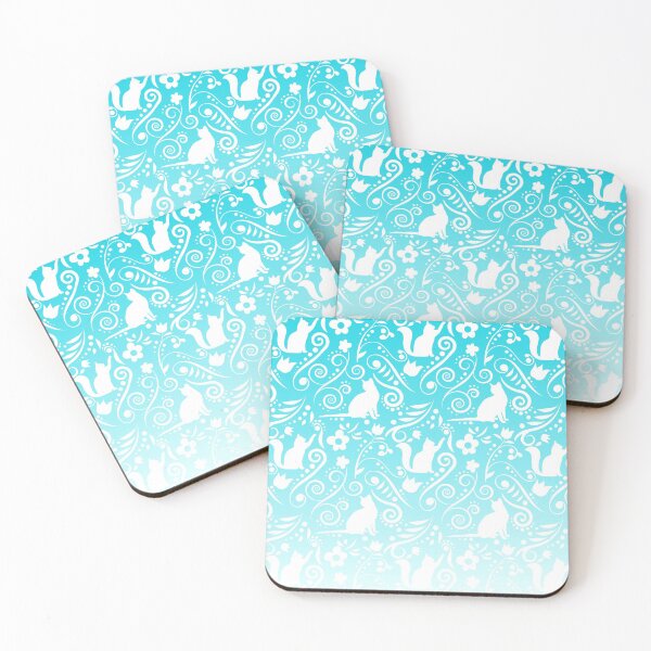 Item preview, Cat and Flowers - The Blue Sky (Dreamy Fantasy Collection) designed and sold by CreativityRoams.