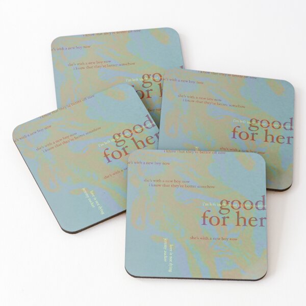Item preview, good for her - love is not dying jeremy zucker typographic designed and sold by hilariffic.