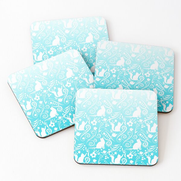 Item preview, Cat and Flowers - The Blue Sky RS (Dreamy Fantasy Collection) designed and sold by CreativityRoams.