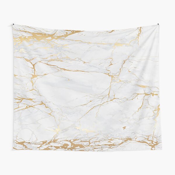 Item preview, White and Gold Marble designed and sold by Freshfroot.