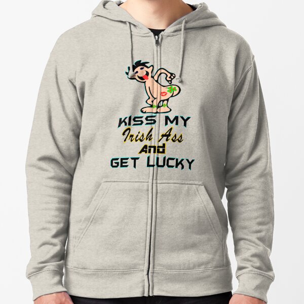 irish zip up hoodies