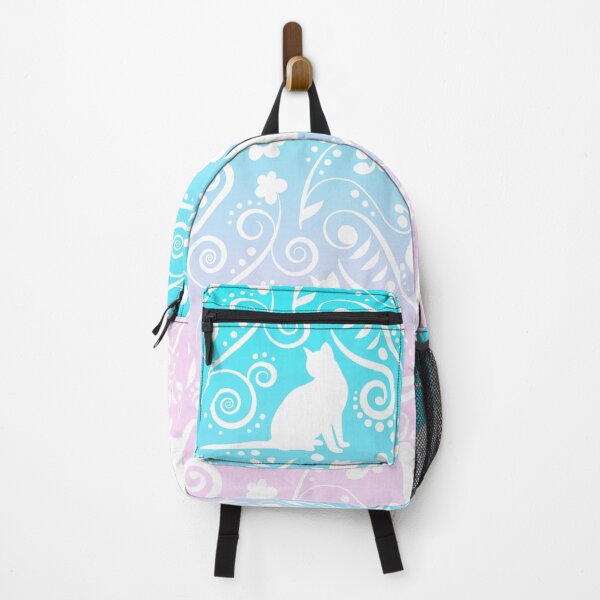 Item preview, Cat and Flowers - Mermaid's Tears (Dreamy Fantasy Collection) designed and sold by CreativityRoams.
