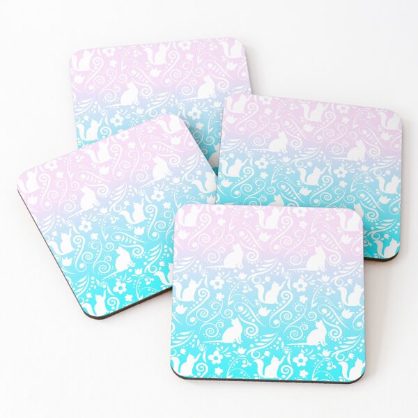 Item preview, Cat and Flowers - Mermaid's Tears RS (Dreamy Fantasy Collection) designed and sold by CreativityRoams.