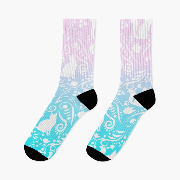 Item preview, Cat and Flowers - Mermaid's Tears RS (Dreamy Fantasy Collection) designed and sold by CreativityRoams.