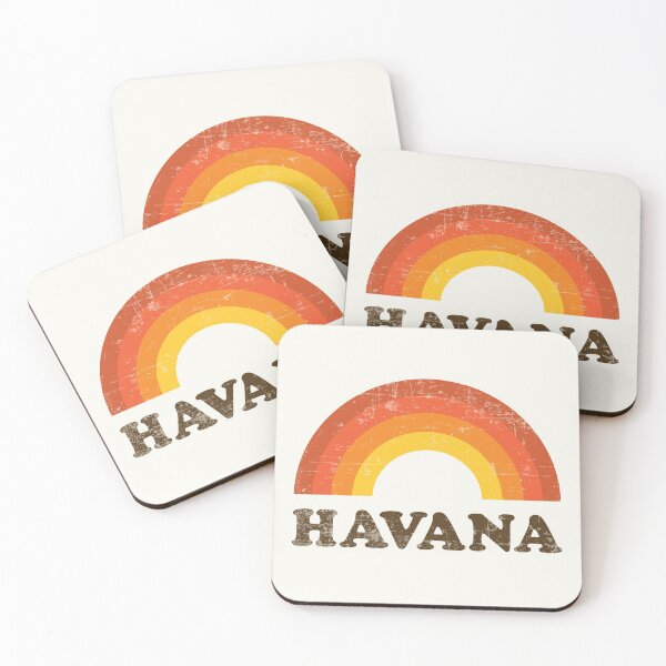 Item preview, Vintage Havana Vacation Souvenir Retro Rainbow designed and sold by Delightfully Cynical.