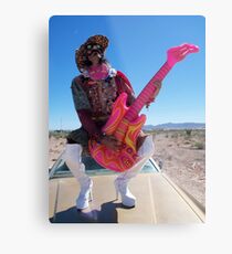 Wacky Cat Metal Print