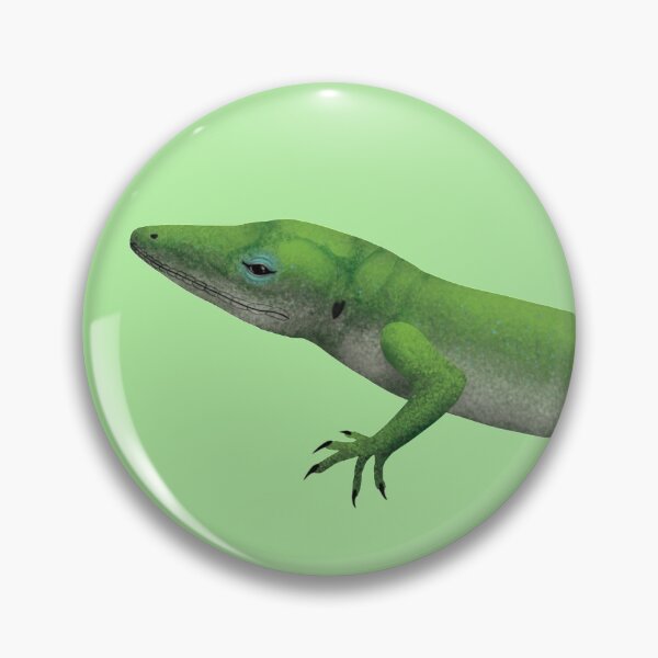 Item preview, Green Anole (Anolis carolinensis) Digital Painting designed and sold by Inuyasha907.