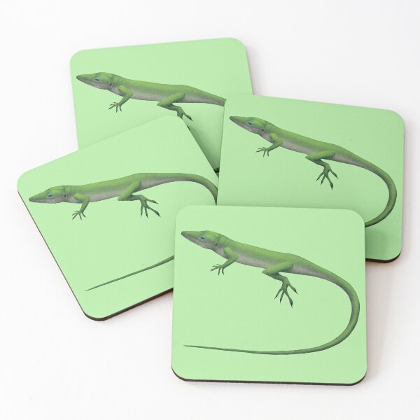 Item preview, Green Anole (Anolis carolinensis) Digital Painting designed and sold by Inuyasha907.