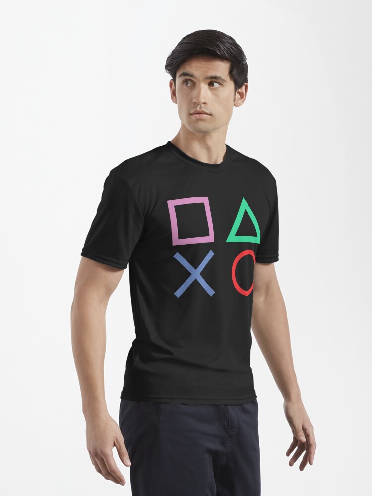NEW PLAYSTATION PS1 PS2 PS3 PS4 PS5 GAME GAMING SHIRT BUTTONS TEE