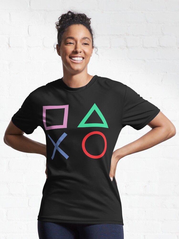 NEW PLAYSTATION PS1 PS2 PS3 PS4 PS5 GAME GAMING SHIRT BUTTONS TEE