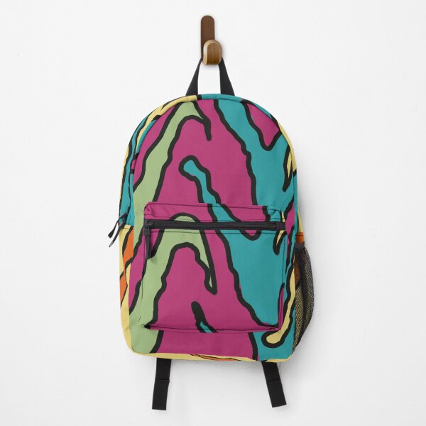 Item preview, Geometric ice cream sundae colours stripe zig zag  designed and sold by OakendOriginals.