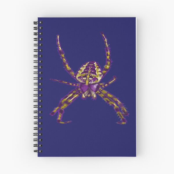 Item preview, Yellow Purple Spider designed and sold by wildjellybeans.
