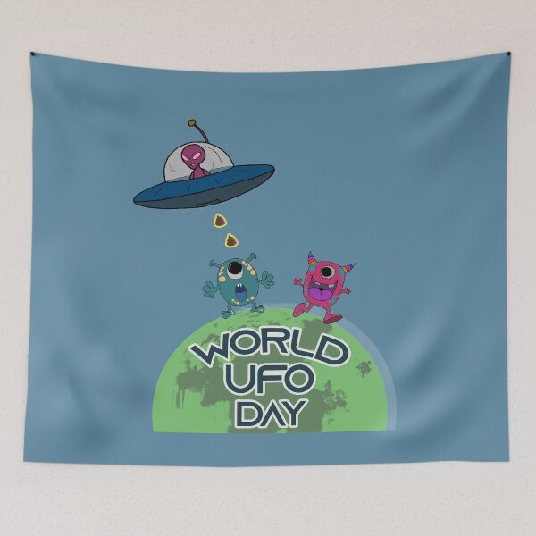 Item preview, World UFO Day  designed and sold by Be Scintilla.