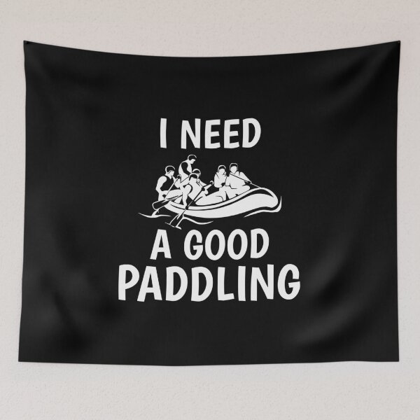 Item preview, Funny River Rafting - Good Paddling designed and sold by EstelleStar.