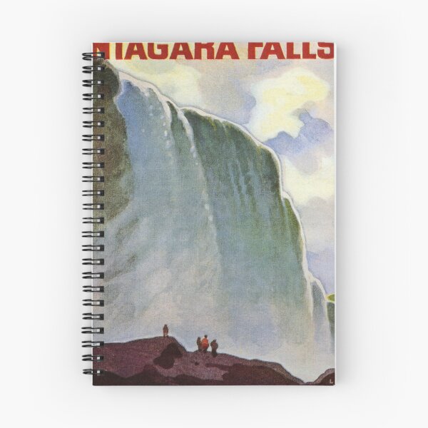 Item preview, Niagara Falls vintage travel poster designed and sold by stickart-marek.