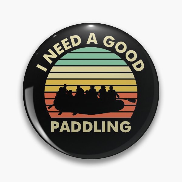 Item preview, Retro River Rafting - Good Paddling designed and sold by EstelleStar.