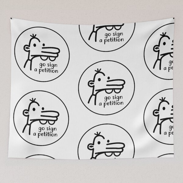 Item preview, Go Sign a Petition Manny designed and sold by dnw946.