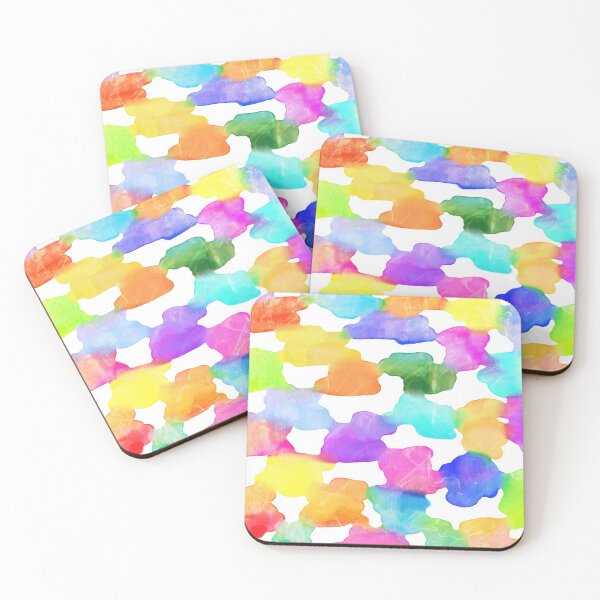 Item preview, colorful watercolor pattern designed and sold by MonteGrosso.