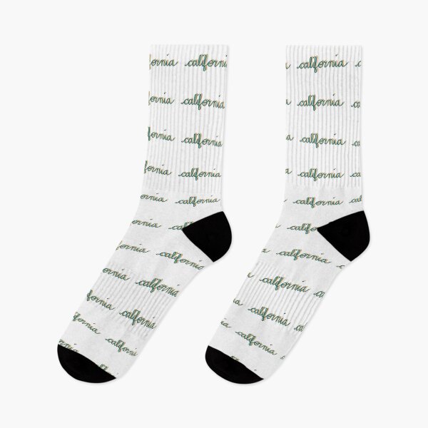 Item preview, Orange & Blue "California" Cursive Lettering designed and sold by oeschi.
