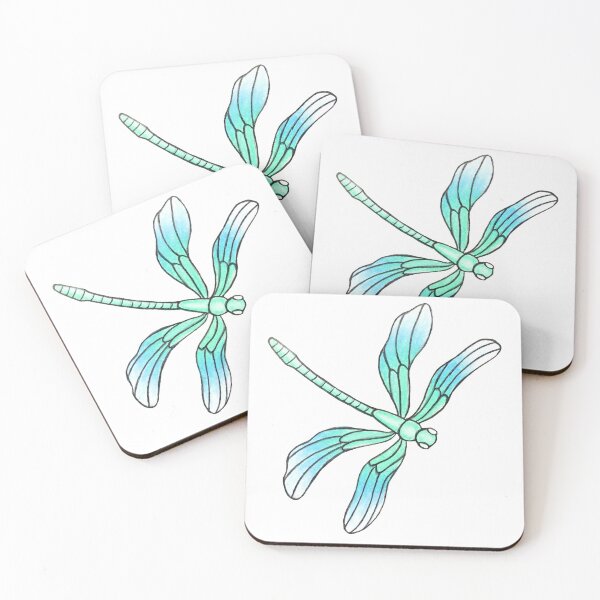 Item preview, aqua dragonfly designed and sold by Forest-Lune.