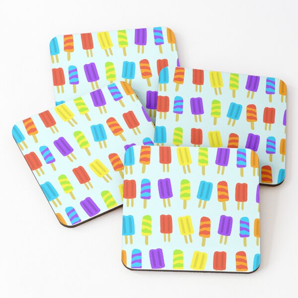 Item preview, Fruit Popsicle Pattern designed and sold by Lemon  Merch.