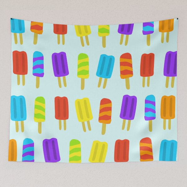 Item preview, Fruit Popsicle Pattern designed and sold by Lemon  Merch.