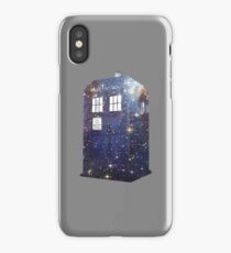 Starry nights and time machines iPhone Case