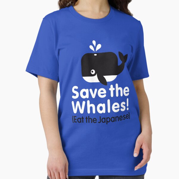 Item preview, Save the Whales! Eat the Japanese designed and sold by LaundryFactory.