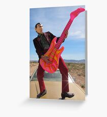 Rock & Roll Man Greeting Card