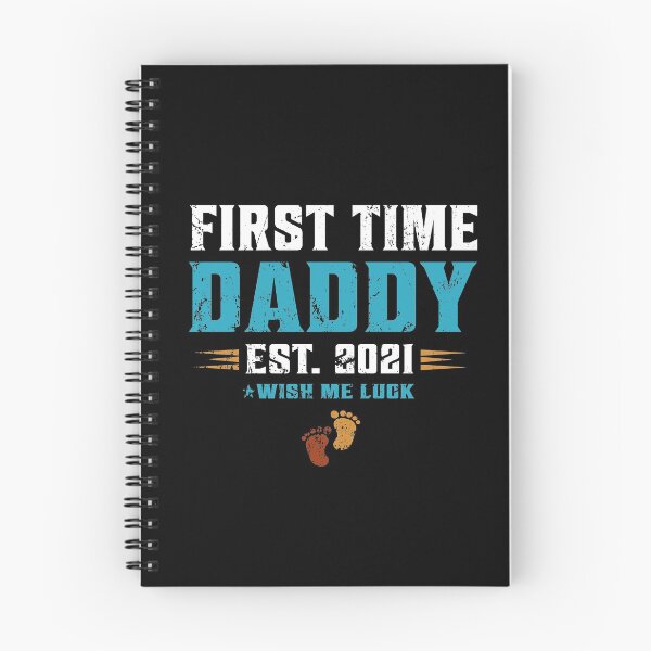 Item preview, First Time Daddy Est 2021 Funny Baby Announcement Promoted to Dad 2021 designed and sold by Md. Manjur Ahamed.