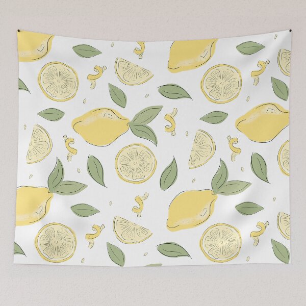 Item preview, Seamless Lemon Pattern designed and sold by BigPlaidWolf.